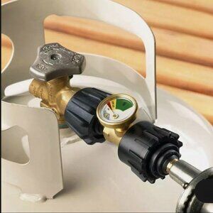Quick Connect Gas Grill Propane Gauge By Collections Etc